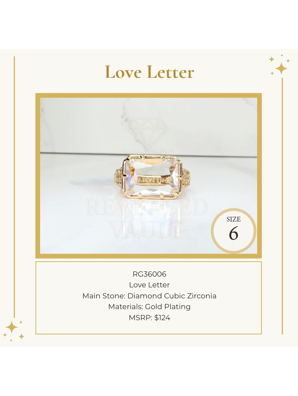 Love Letter - Size 6 - OG